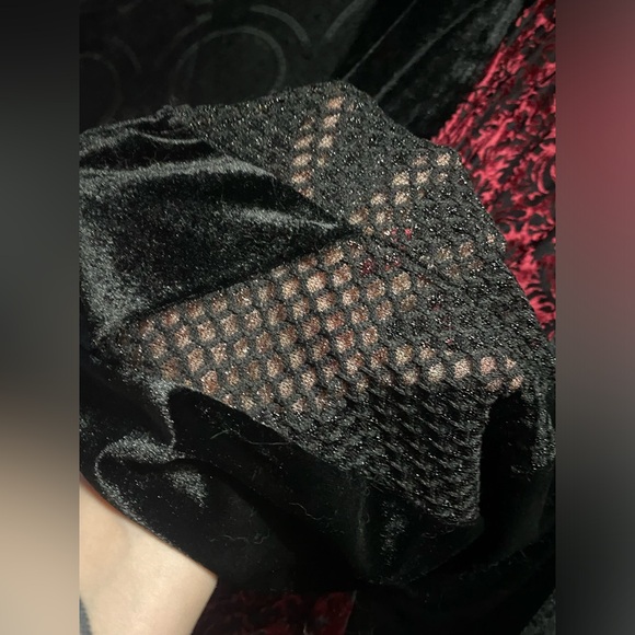 RARE 2001 Lip Service Kiss This Fist Maxi Dress w/ Shrug - Picture 7 of 12